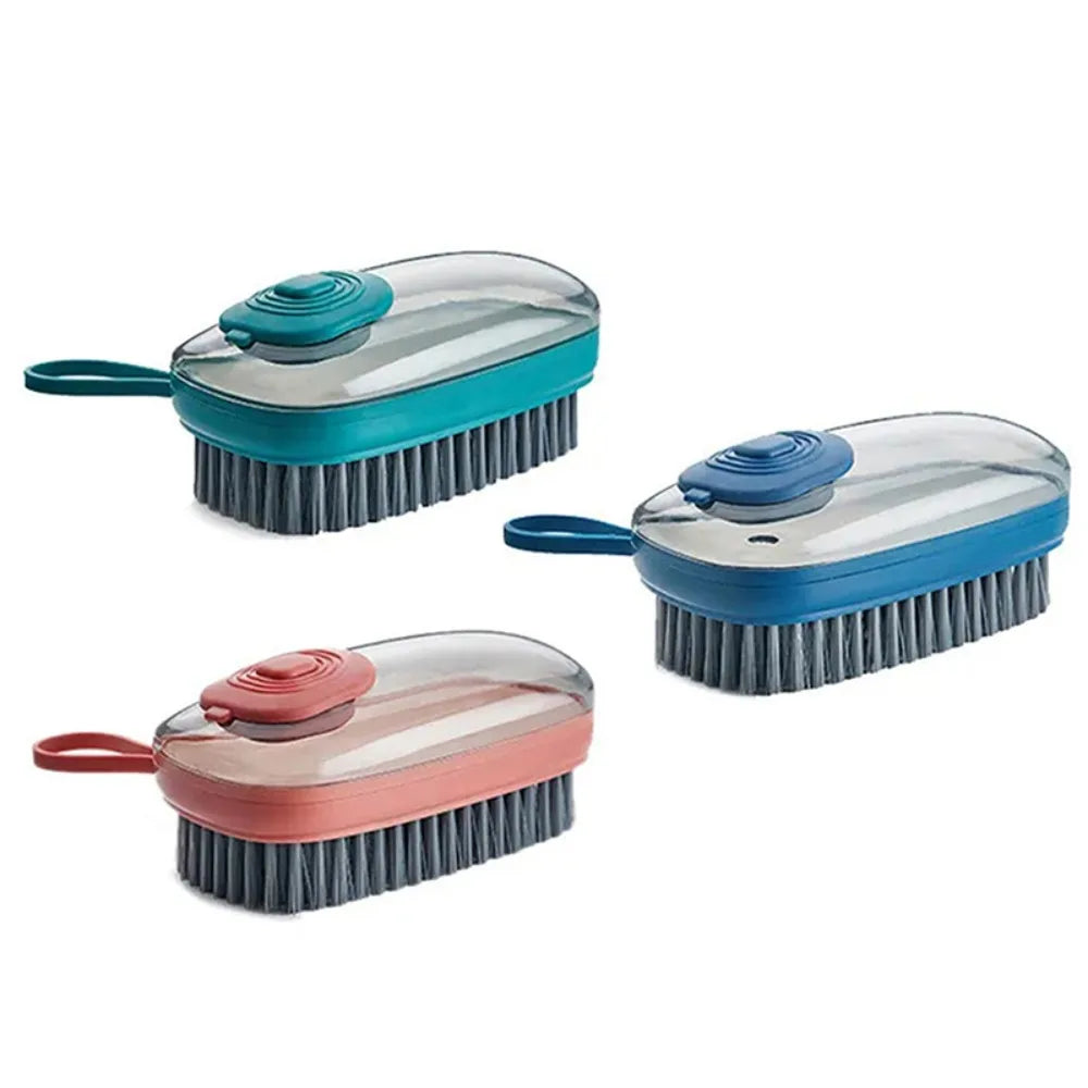 CleanFlow Automatic Soap Brush – Soft Multipurpose Cleaning Tool