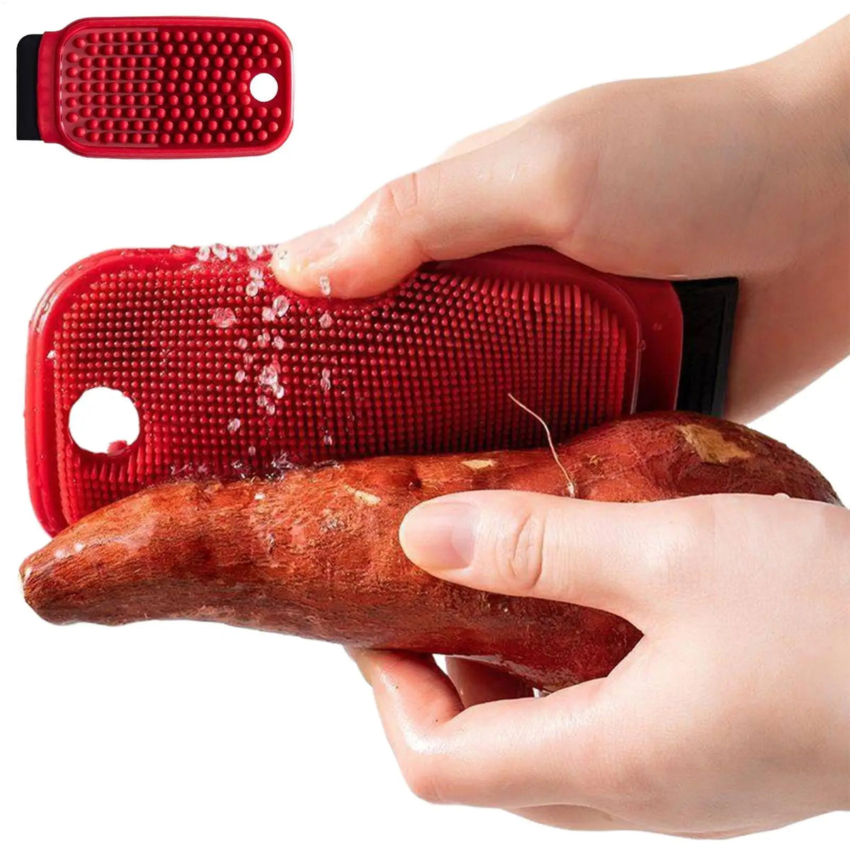 FlexiScrub – The Smart Kitchen Brush for Cleaner Fruits & Vegetables!