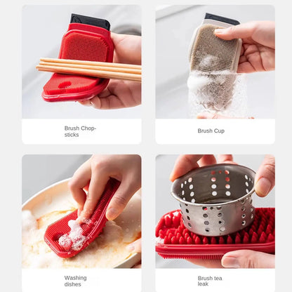 FlexiScrub – The Smart Kitchen Brush for Cleaner Fruits & Vegetables!