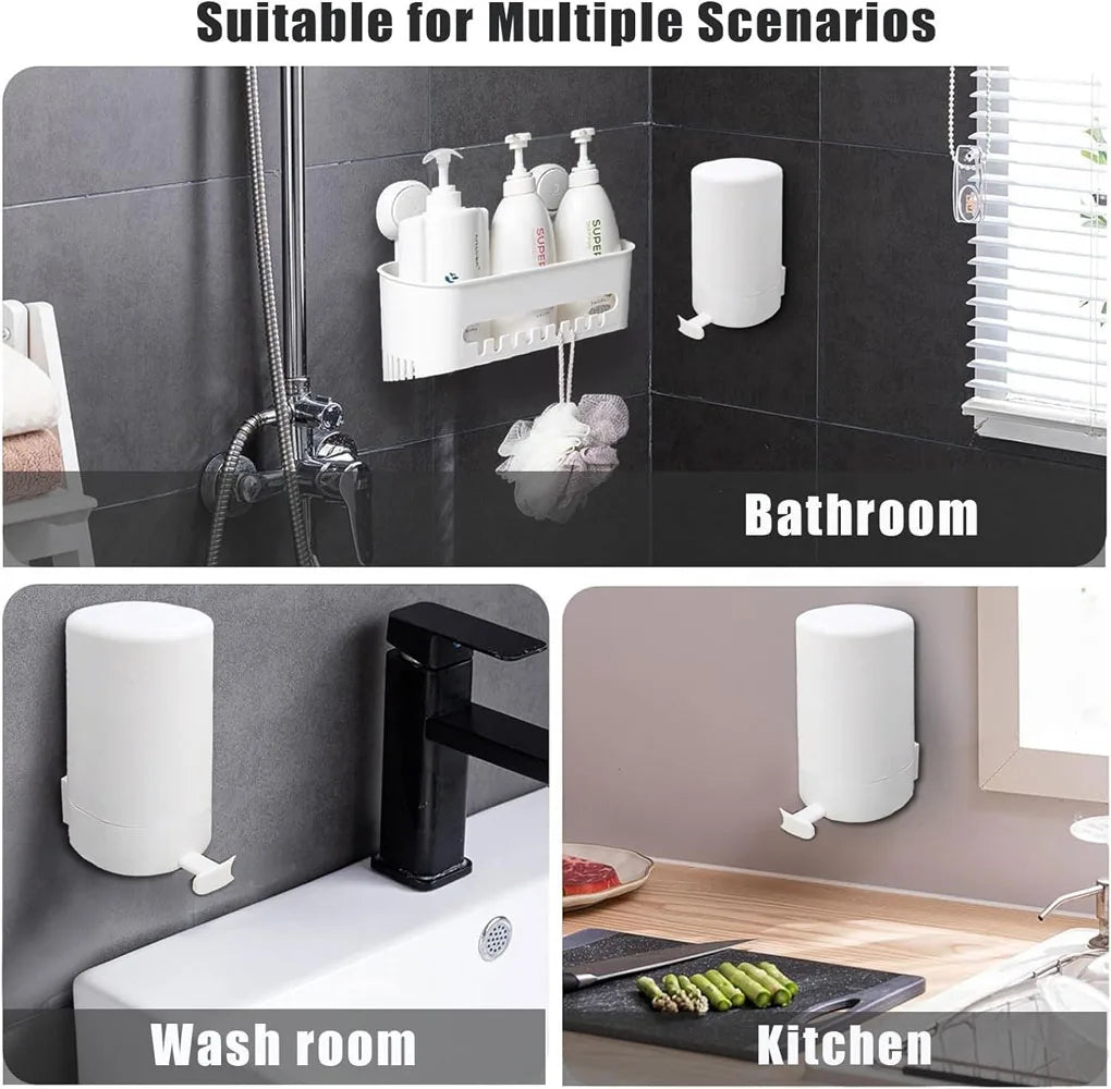 Wall-Mounted Soap Dispenser with Grinder