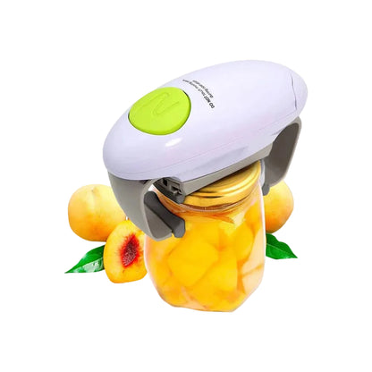 AutoGrip Electric Bottle & Jar Opener – Hands-Free Battery-Powered Kitchen Tool