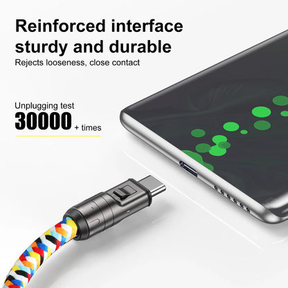 2-in-1 Type-C to Type-C Fast Charging Lanyard Cable