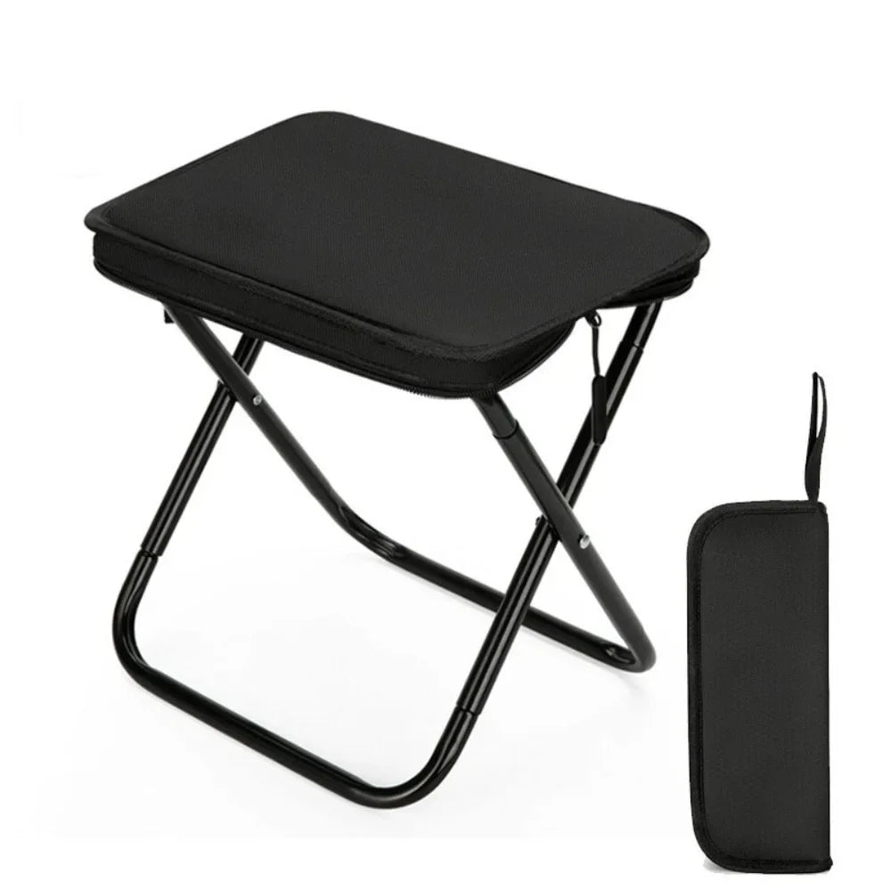 PackSeat Folding Backpack Stool | Portable Crossbody Chair with Heavy-Duty Steel Frame