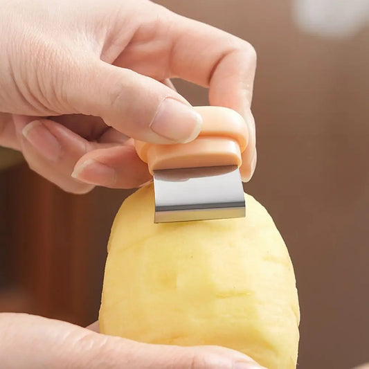 GarliPro 3-in-1 Garlic Peeler Tool | Easy Peel, Stem Remover & Scraper