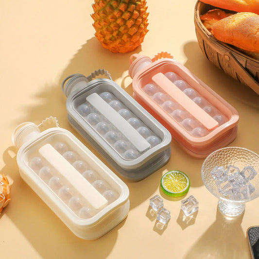 FrostBottle 2-in-1 Portable Ice Cube Maker