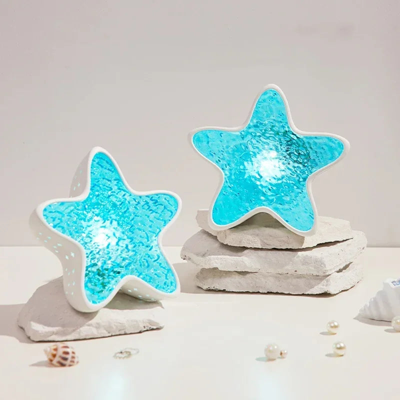 Aurora Starfish LED Projector Lamp