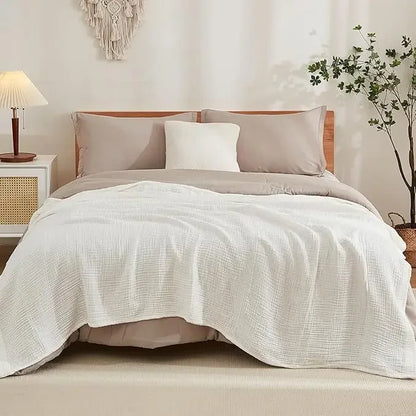 CloudNest Muslin Cotton Cooling Blanket
