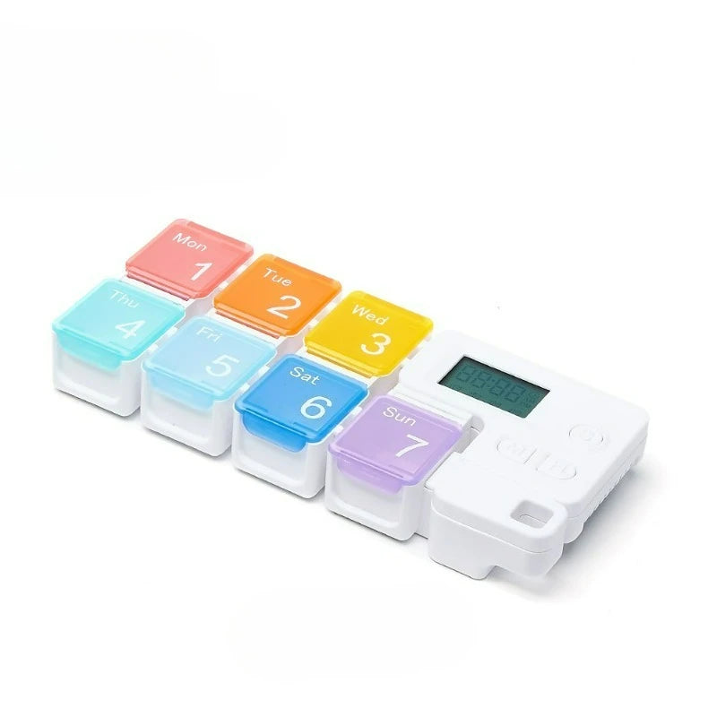 MediSync Smart 7-Day Pill Organizer