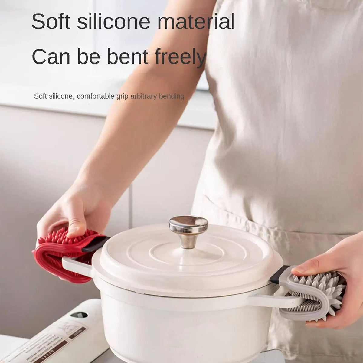 FlexiScrub – The Smart Kitchen Brush for Cleaner Fruits & Vegetables!