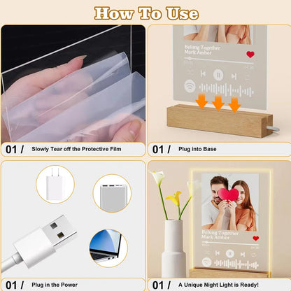 Personalized Spotify Music Lamp