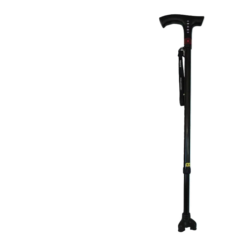 Smart LED Support Cane – Stable Non-Slip Walking Aid for Elderly