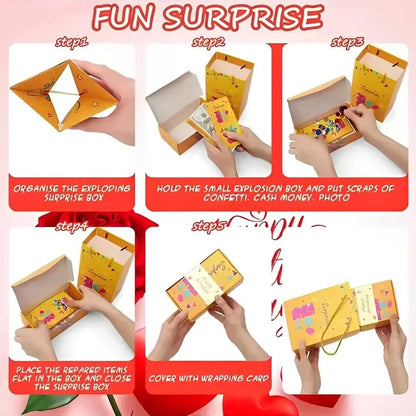 PopSurprise Folding Bounce Gift Box Set