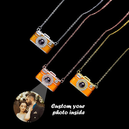 Custom Photo Projection Necklace