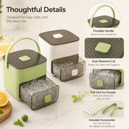 FrostPress 48-Cube Ice Tray
