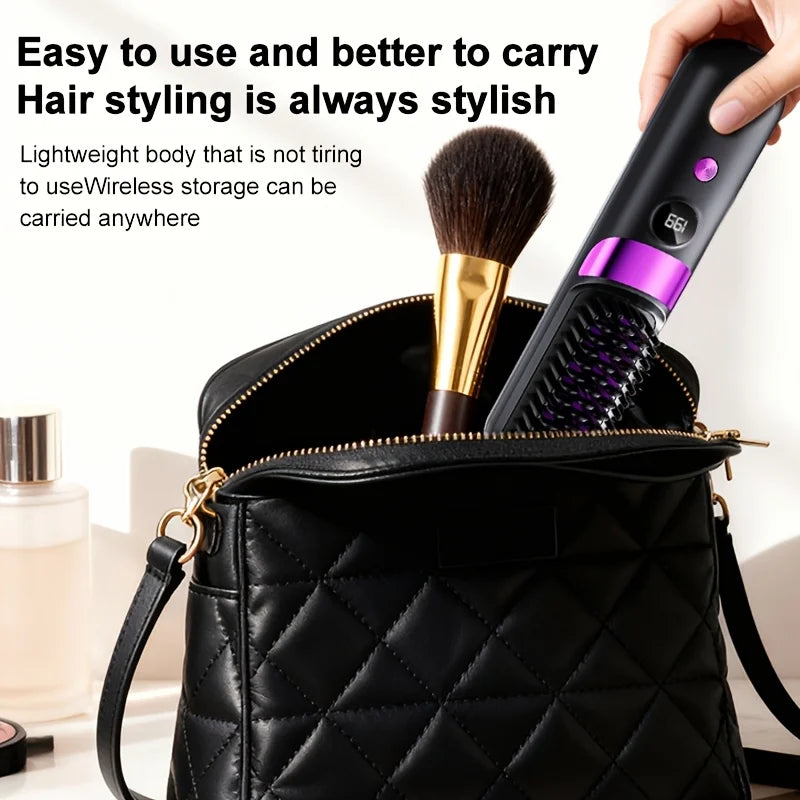 SmoothGlide Cordless Hair Straightening Brush