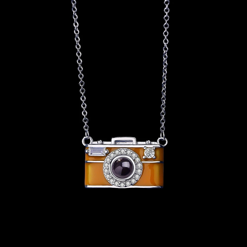 Custom Photo Projection Necklace