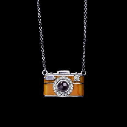 Custom Photo Projection Necklace