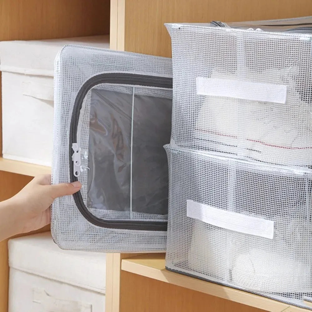 ShoeClear – Transparent Shoe Storage Box 👟📦