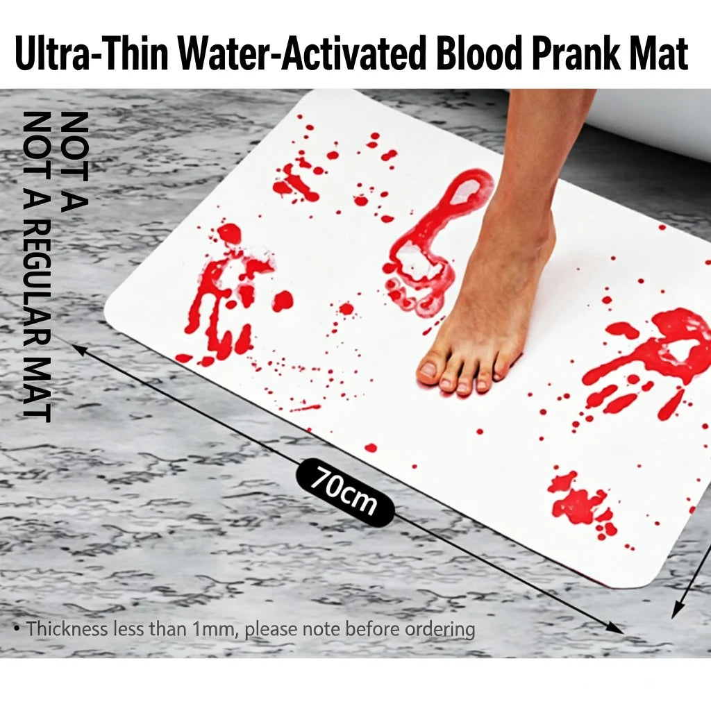 Halloween Colour-Changing Bloody Bath Mat