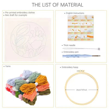 Landscape Punch Needle Embroidery Kit