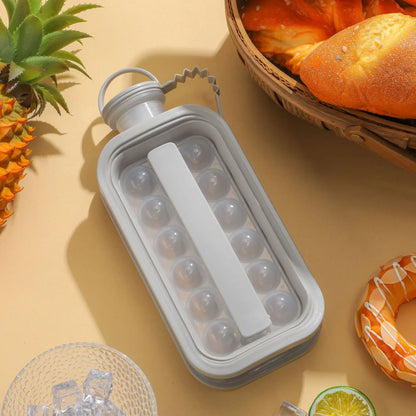 FrostBottle 2-in-1 Portable Ice Cube Maker