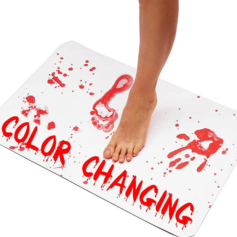 Halloween Colour-Changing Bloody Bath Mat