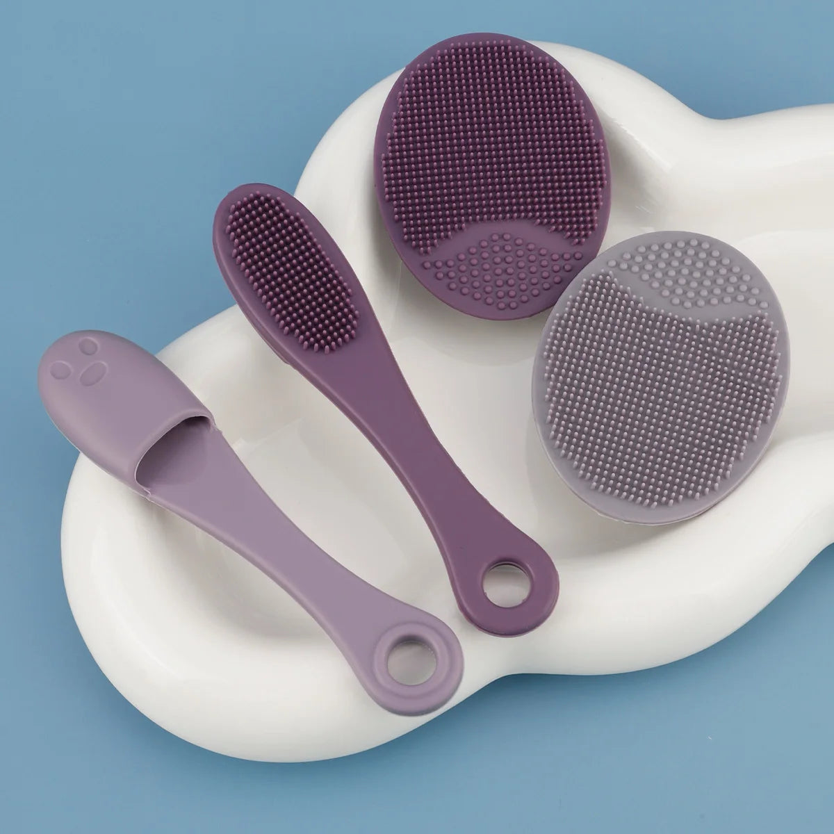PureGlow Duo – Deep-Clean Facial Brush [2 piece Set]