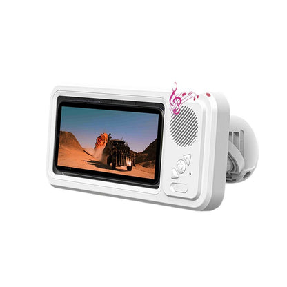 Shower Phone Holder with Bluetooth Speaker