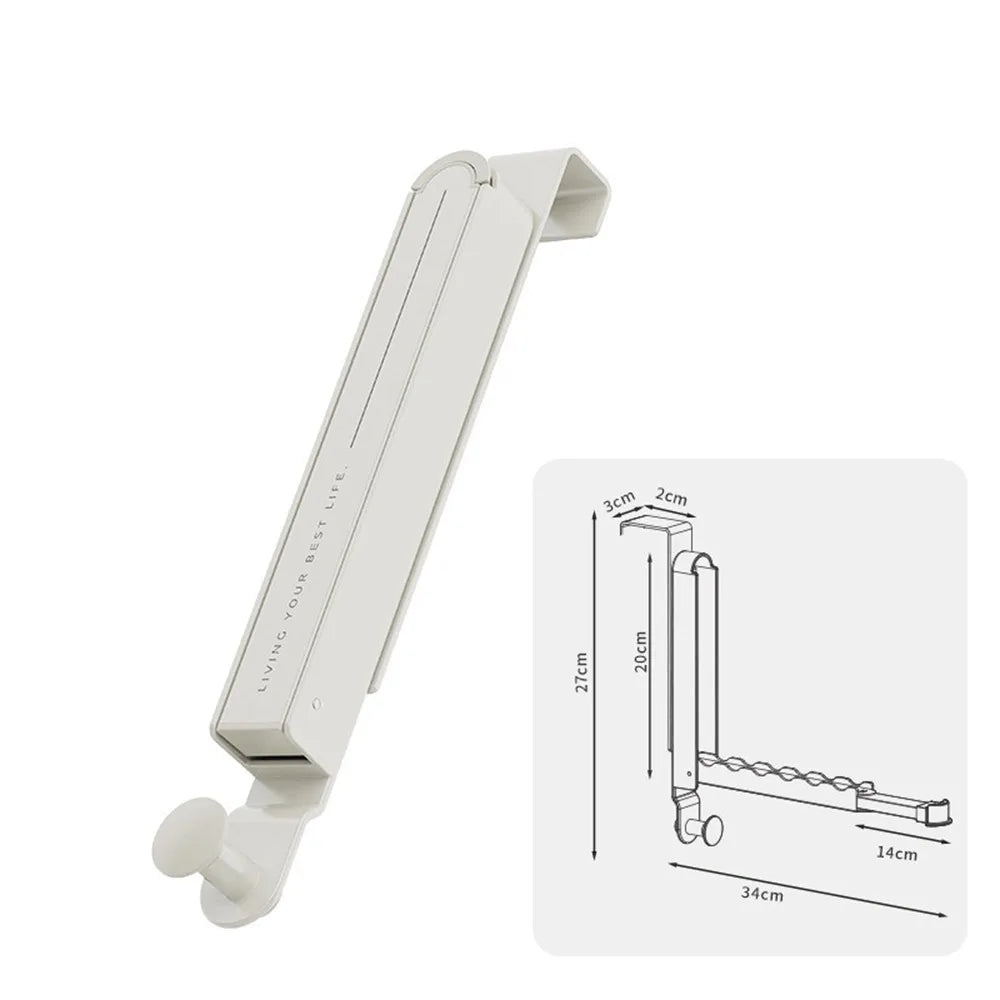 Foldable Over-the-Door Drying Rack