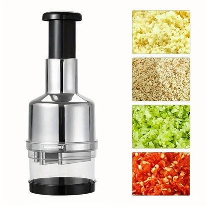 SwiftPress Manual Food Chopper & Garlic Crusher