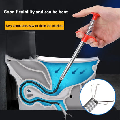 Four-Claw Drain Cleaning Tool