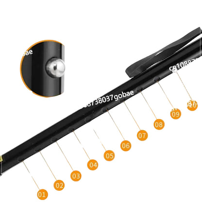 Smart LED Support Cane – Stable Non-Slip Walking Aid for Elderly