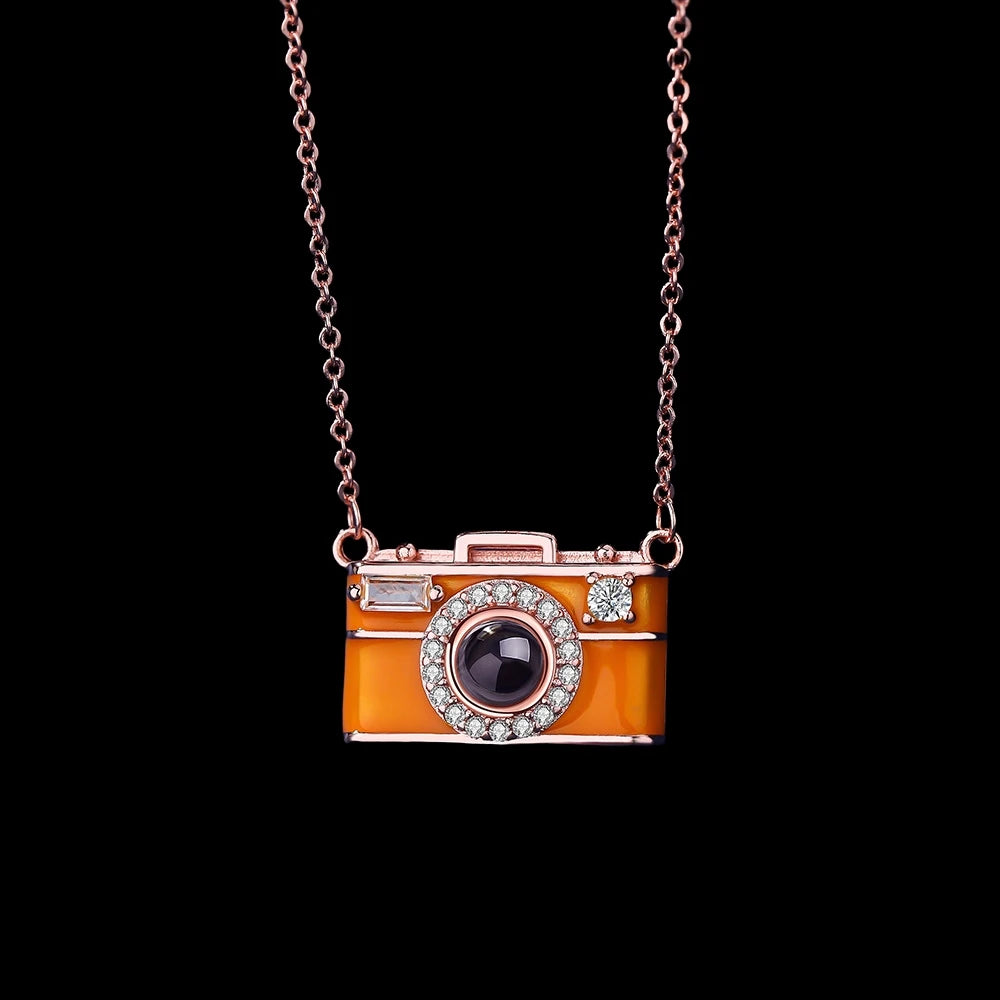 Custom Photo Projection Necklace