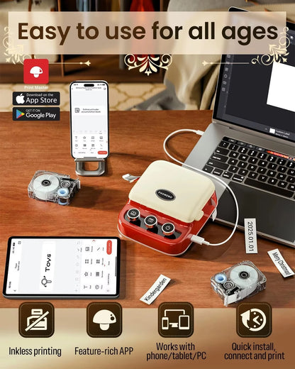 Bluetooth Mini Label Maker 🏷️✨