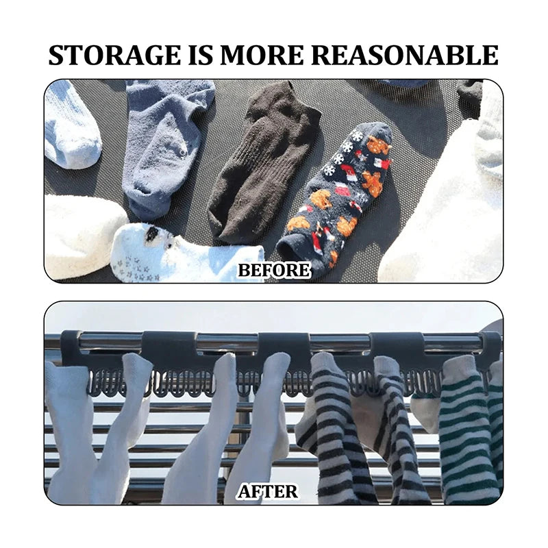 Space-Saving Hanging Drying Rack – 2 Pack