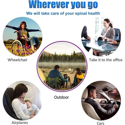 CoolSit – Breathable Honeycomb Gel Seat Cushion 💺❄️