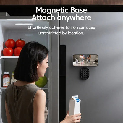 FlexMag 3-in-1 Magnetic Phone Stand with Suction Base | 360° Rotatable Foldable Holder