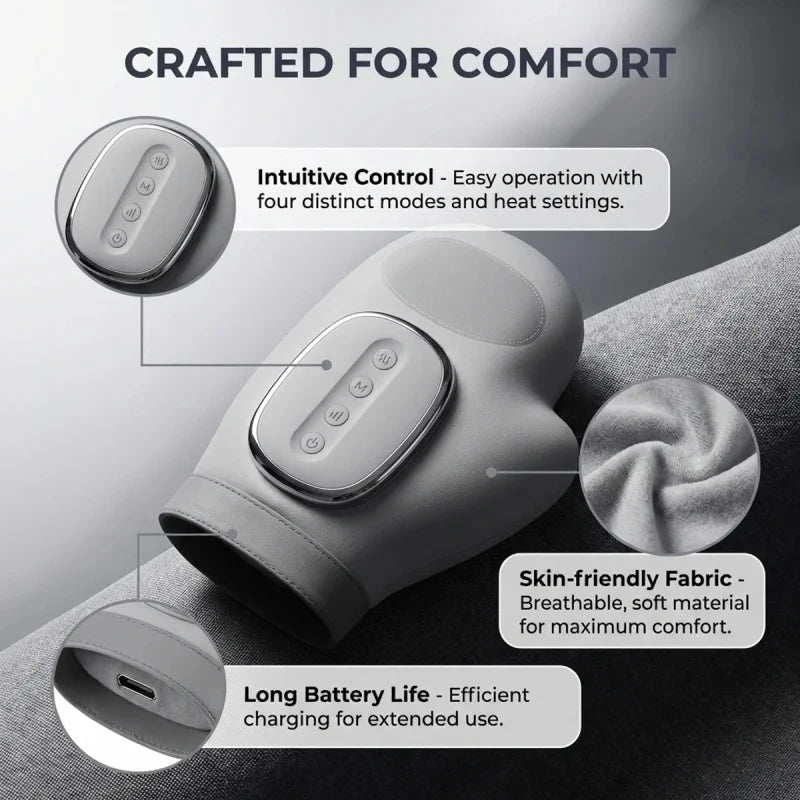 HandRelief – Airbag Massager for Fingers, Palm and Wrist 🤲✨