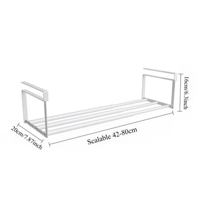 Adjustable Under-Shelf Storage Rack