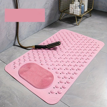 Non-Slip Massage Bath Mat – Shower Safety Rug