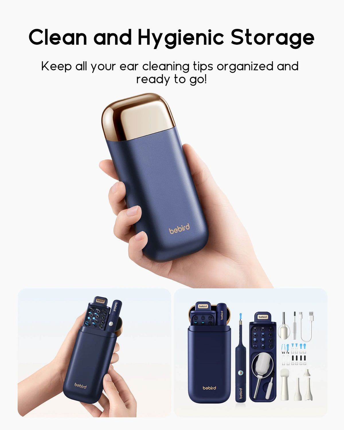 HD Visual Ear Cleaner with Camera & Tweezers