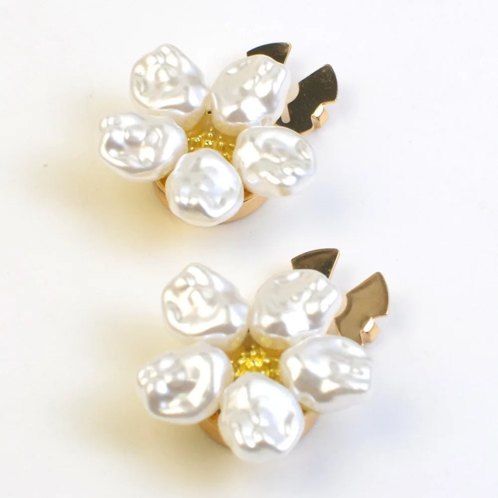 Elegant Pearl Button Covers