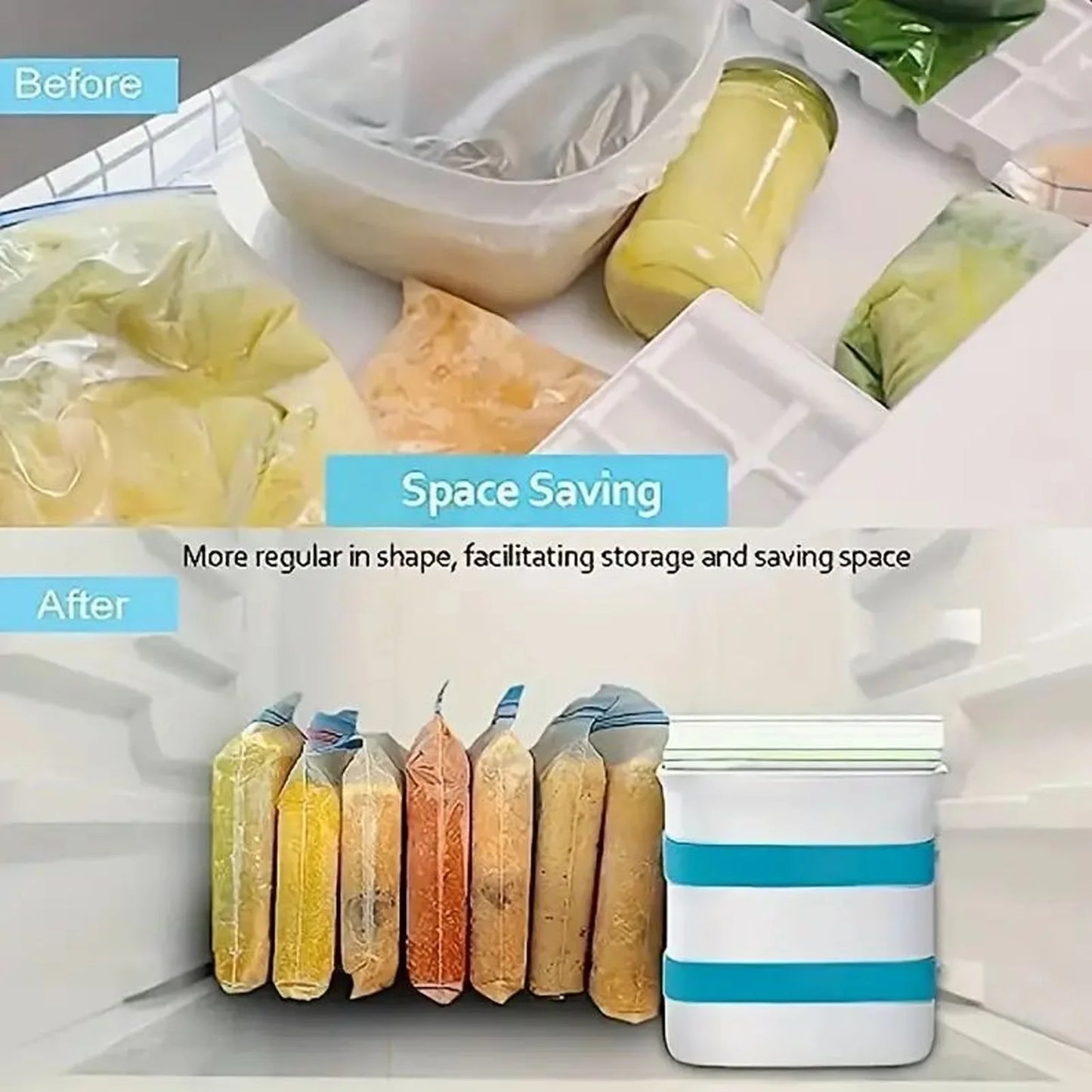 FreezeSmart Soup & Meal Freezer Block Maker