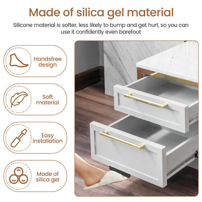 StepPull Hands-Free Cabinet Foot Handle