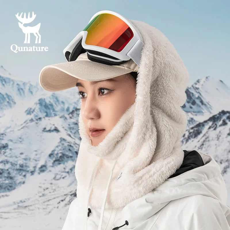 Thermal Ski Balaclava – Full Face Fleece Hood & Neck Warmer