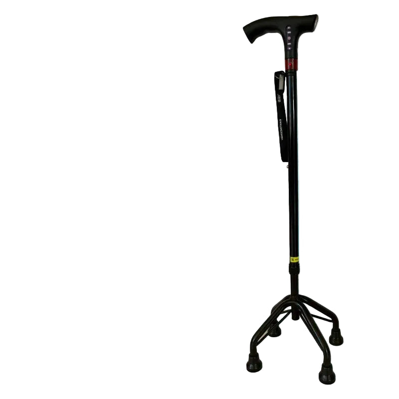 Smart LED Support Cane – Stable Non-Slip Walking Aid for Elderly