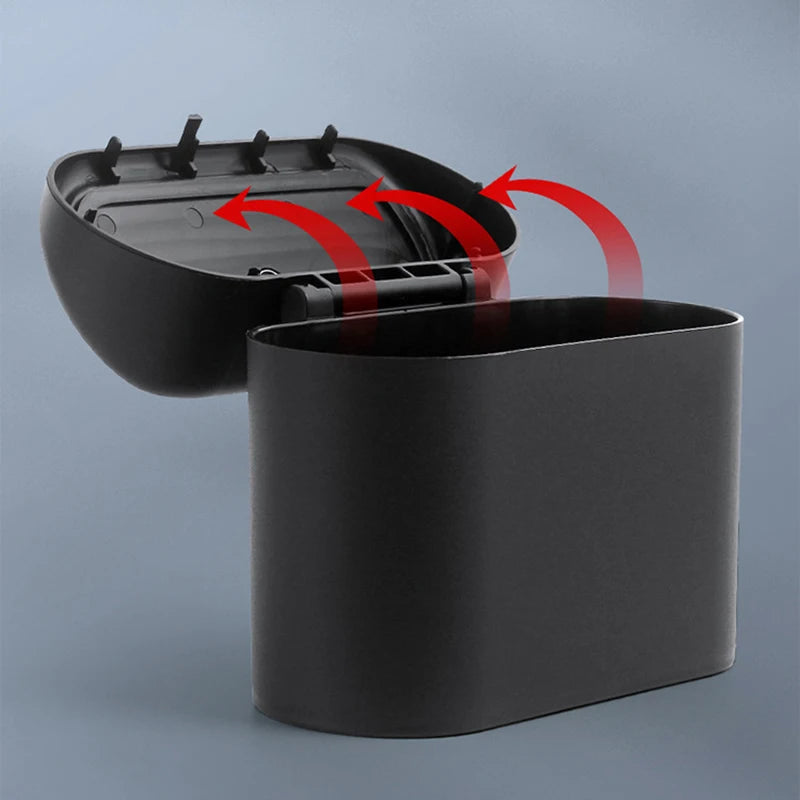 Hanging Car Trash Can with Lid