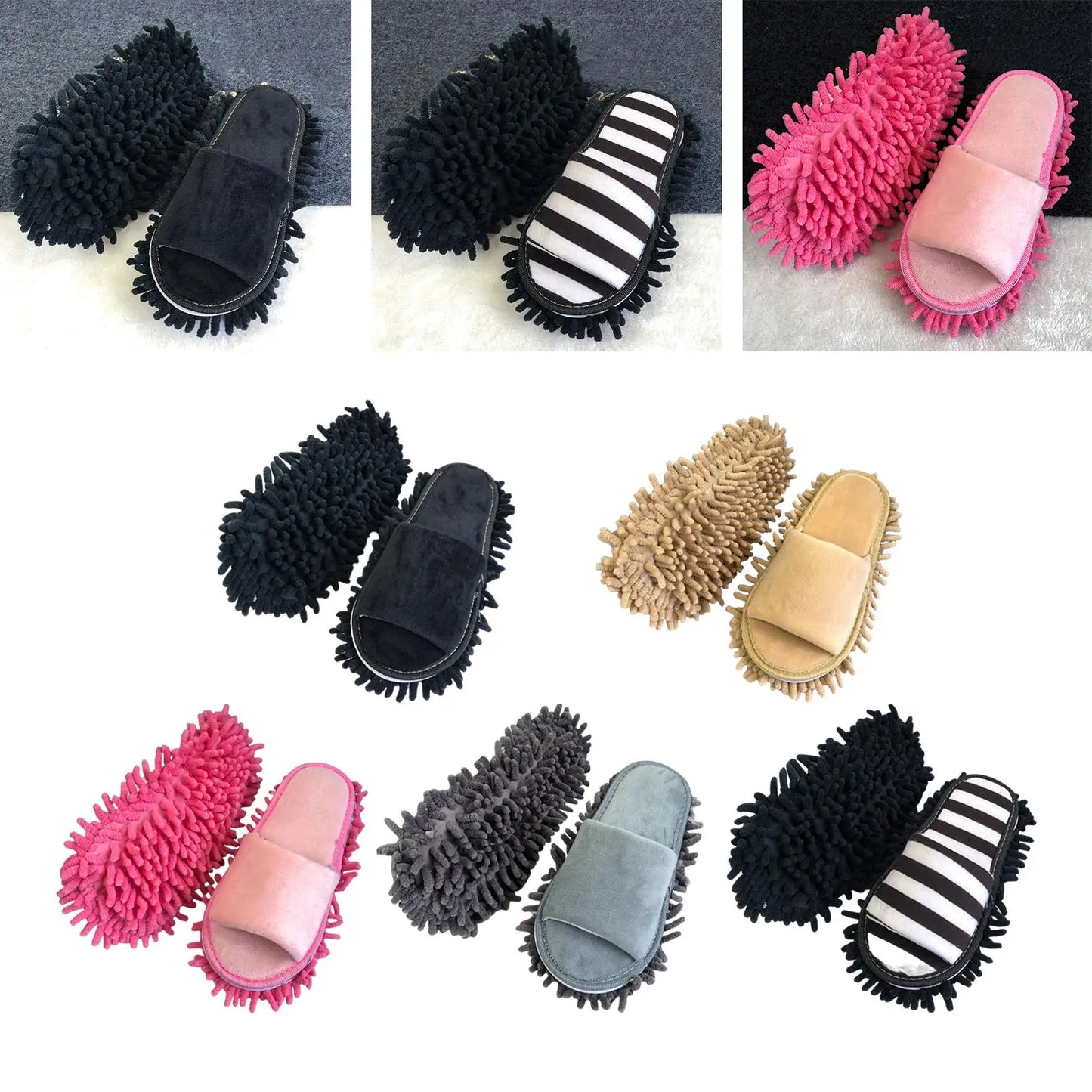 CleanStep Mop Slippers