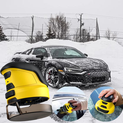 Smart Electric Snow Wiper & Ice Scraper – USB Rechargeable Car De-Icing Tool