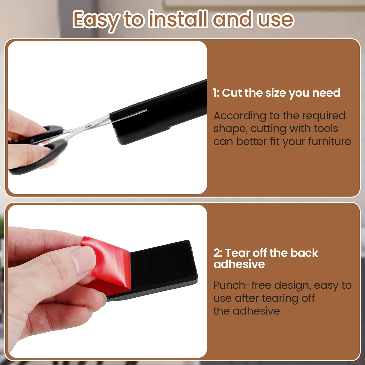 StepPull Hands-Free Cabinet Foot Handle